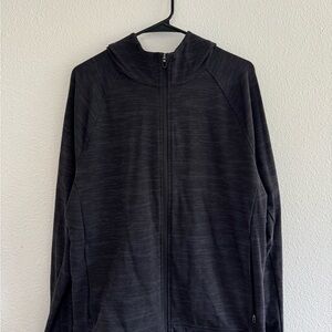 Lululemon Athletica Charcoal Full-Zip Jacket